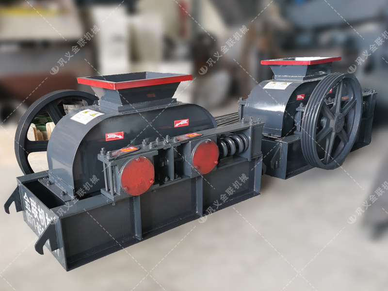 2PGC400X400雙齒輥破碎機發貨圖片_發往廣西百色_破碎錳礦