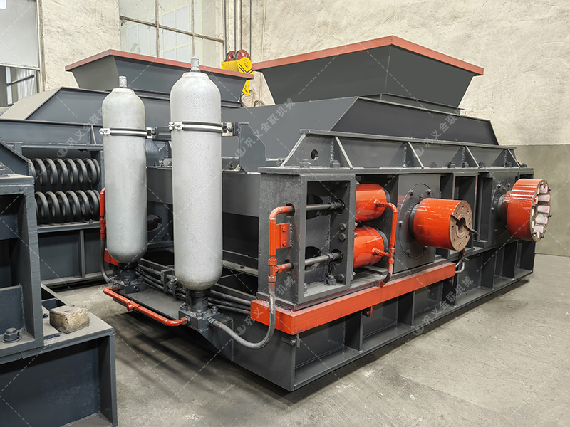 時產80-100噸液壓對輥破碎機用哪個型號,多少錢一臺?