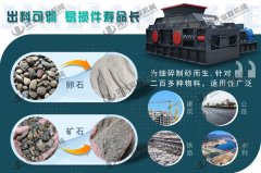 膨潤土破碎用對輥破碎機怎么樣,都有哪些優(yōu)勢?